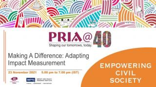 Virtual Conversation - Making A Difference: Adapting Impact Measurement